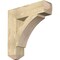 Ekena Millwork Thorton Craftsman Rough Sawn Bracket, Douglas Fir, 6"W x 26"D x 26"H BKT06X26X26THR04RDF - alternate 1